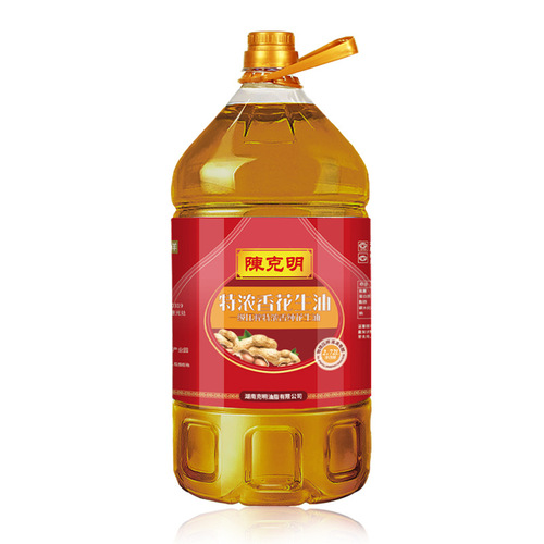 One-time delivery Chen Keming Physical Pressed Grade 1 Cooking Oil for Home Use 5 pounds Pure Peanut Oil from Factory
