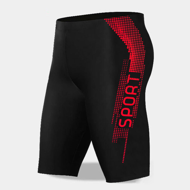 Bóxer de Natación Hasta la Rodilla para Hombre de Poliéster de Secado Rápido para Natación y Vadeo image 8