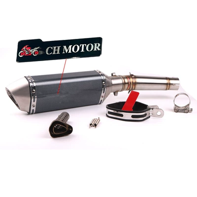 Mid-Section Exhaust Pipe Suitable for Nc700 Nc750 Nc750X 2012-2017 Motorcycle Modification (Exhaust pipe) - a-sticker