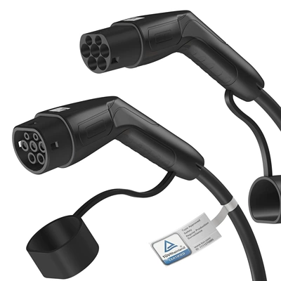 Elektrikli avtomobil şarj cihazları Dual-Head Male Connector for Direct