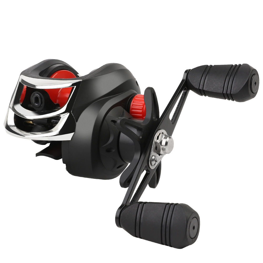 Venta directa de fábrica universal metal anti-explosión línea Luya rueda de gota de agua fuerte tensión negro mar Rod largo tiro pesca carrete al por mayor