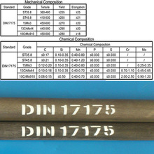 DIN17175̼GR.ST45.8op䓹CarbonSteelGR.ST45.8Tube̼䓹