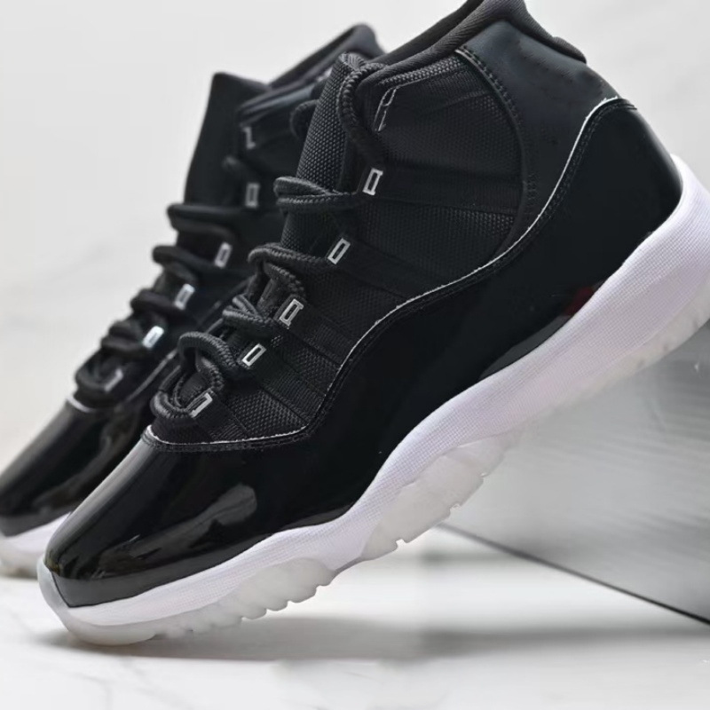 Transfronterizo Putian zapatos aj11 Gamma Azul Gran Demonio zapatos deportivos zapatos de carrera frescos gris negro rojo Joe 11 zapatos de baloncesto de alto nivel