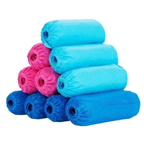 Qingyimei disposable shoe covers thickened new material non-woven fabric adult students children plus size indoor shoe covers foot covers