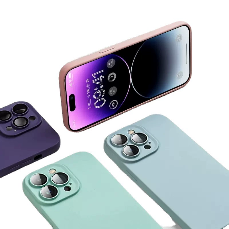 Apple, совместимый с iPhone 14, чехол для телефона, силиконовая защитная линза pro