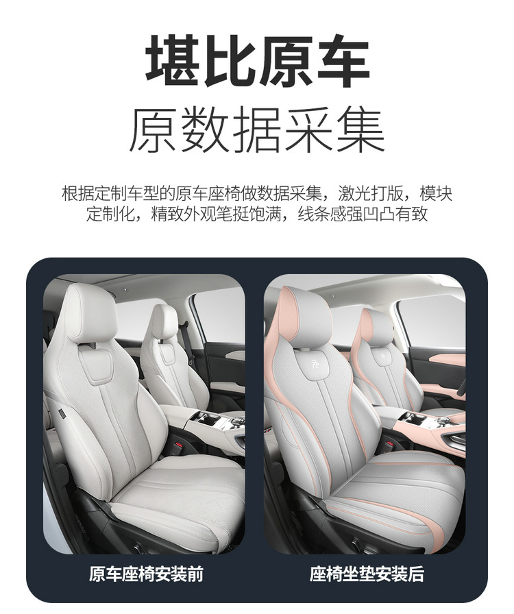 2025 Smart Drive Edition 401Km Vitality Edition Byd Yuan up Car Seat Cover Fully Surrounded Leather Seat Cushion