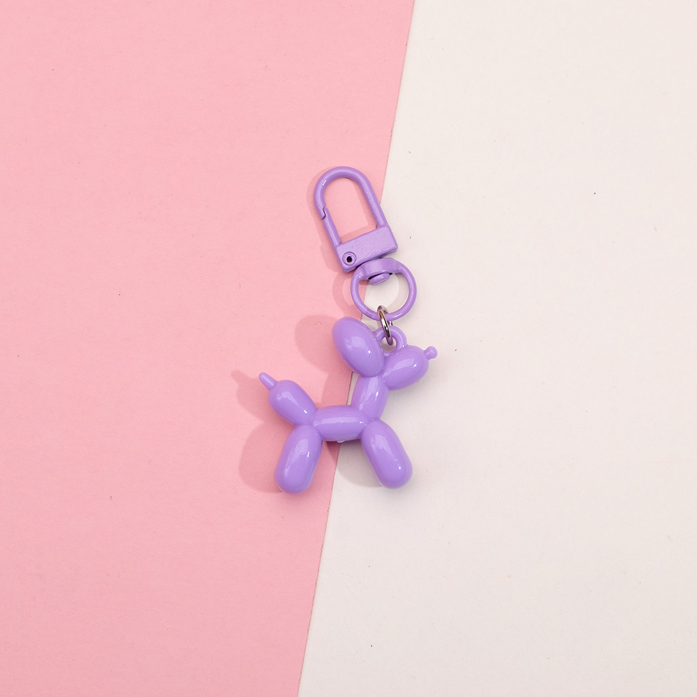 Colgante de globo de color tridimensional para perros bolsas de bolsillo bolsas de llaves colgantes de teléfonos móviles para bodas arrojar pequeños regalos