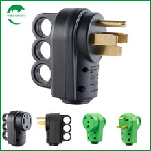 ��ʽ������125V����������Դ��ͷ50A��ɫ����ͭ��ETL��ĸͷ����ͷ