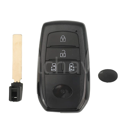 Car Keys — Shell - 4-buttons-double-sliding-doors
