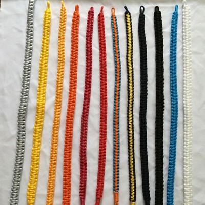wholesale Property Security staff Ribbon Security staff uniform parts black yellow grey spirit Granted with Pure handwork weave