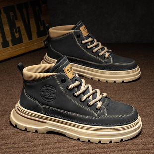Winter extra large size martin boots 45 medium top 46 work boots 47 fleece-lined 48 cotton shoes 49 high top 50 size snow boots men