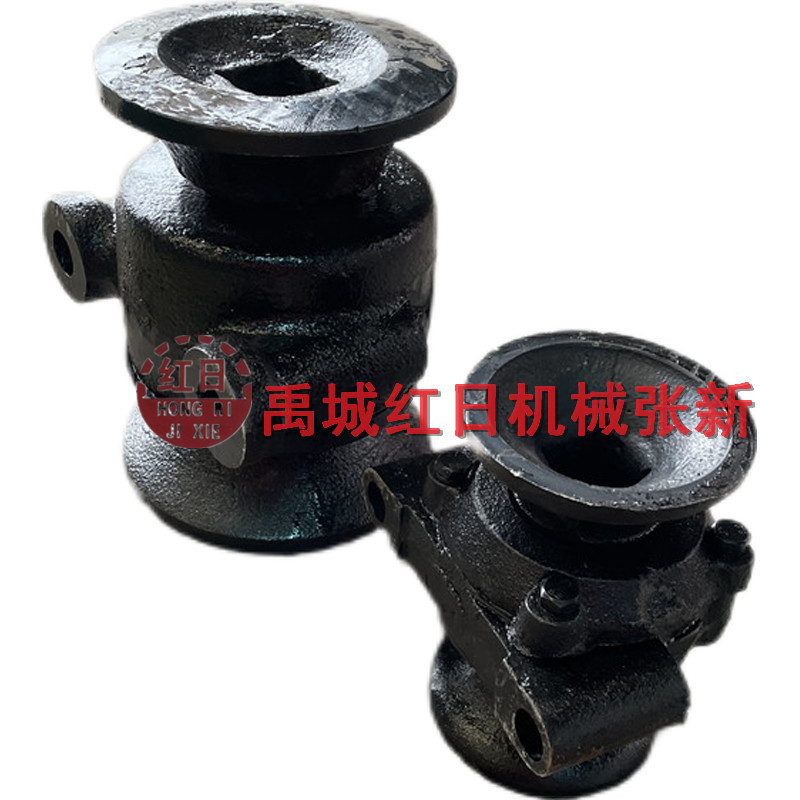 重耙轴承组合 圆盘犁配件铸钢轴盘 轻耙配件167mm长度全包轴承座