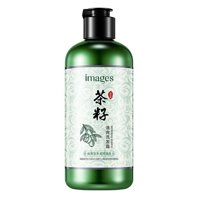 Champú Refrescante con Semilla de Té, Limpieza Profunda, Control de Grasa, para Cabello image 1