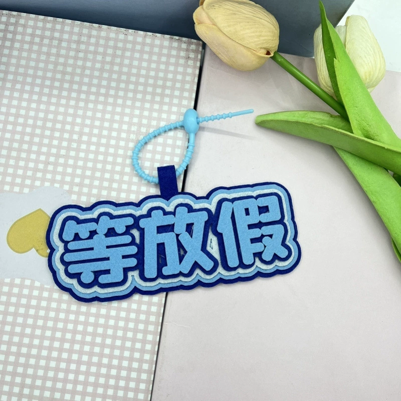 Creative non-woven bag decoration, backpack accessory, keychain