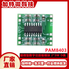超マイクロデジタル功放板モジュール2*3W D類pam 8403高効率2.5 ~ 5V USB電源