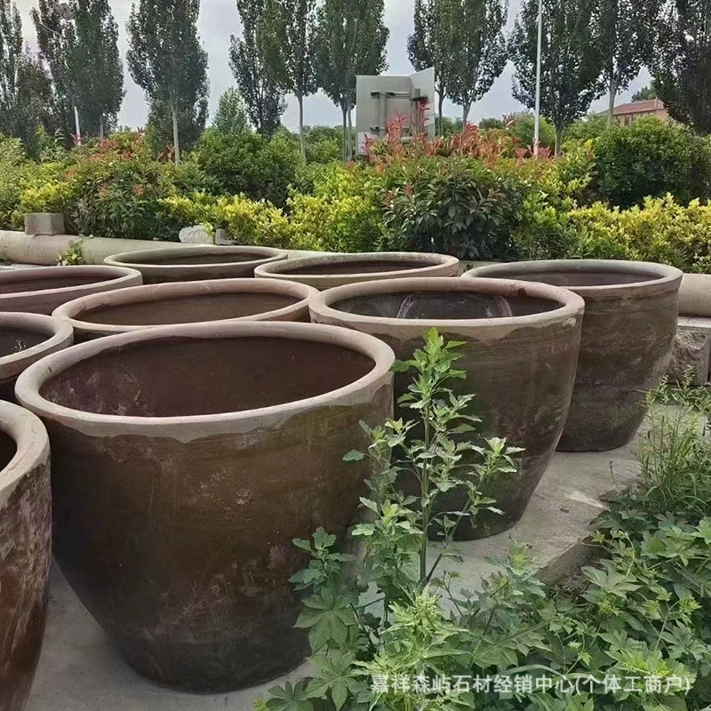 Спотовые продажи больших резервуаров для воды антикварные старые резервуары открытые резервуары для ферментации утолщенные маринованные резервуары для воды