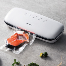 跨境家用食品自动封口一体机真空包装机厨房小型塑封密封保鲜机