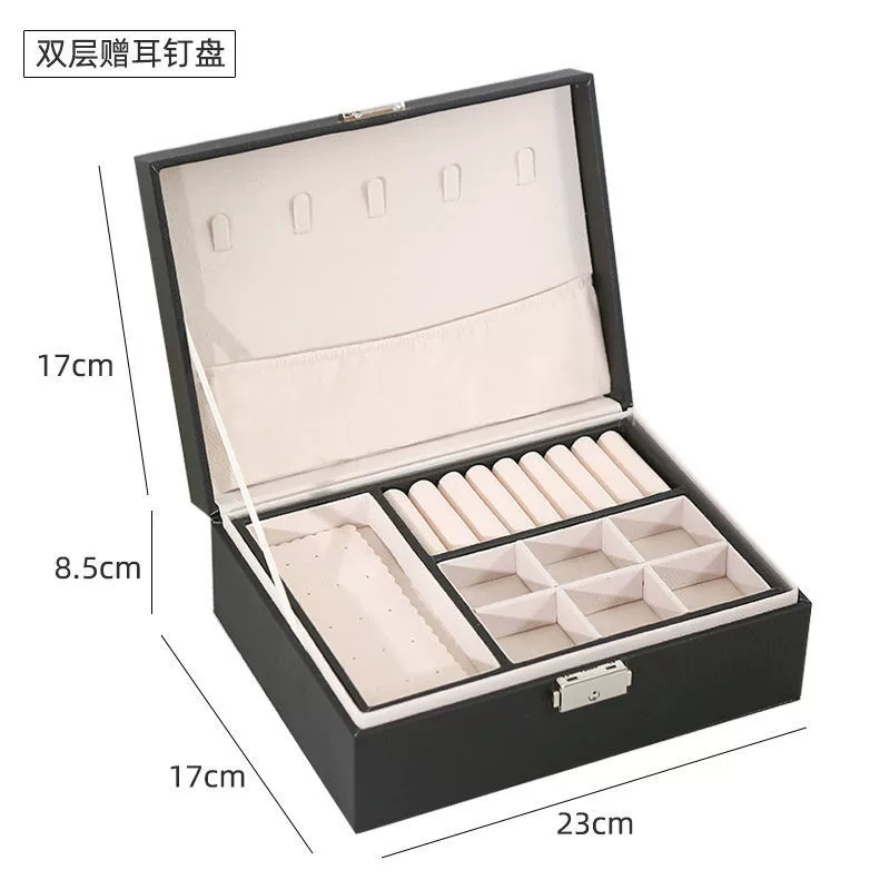 (Cross-border trading), storage system, storage box, earrings, wooden capacious necklace, direct factory sales
