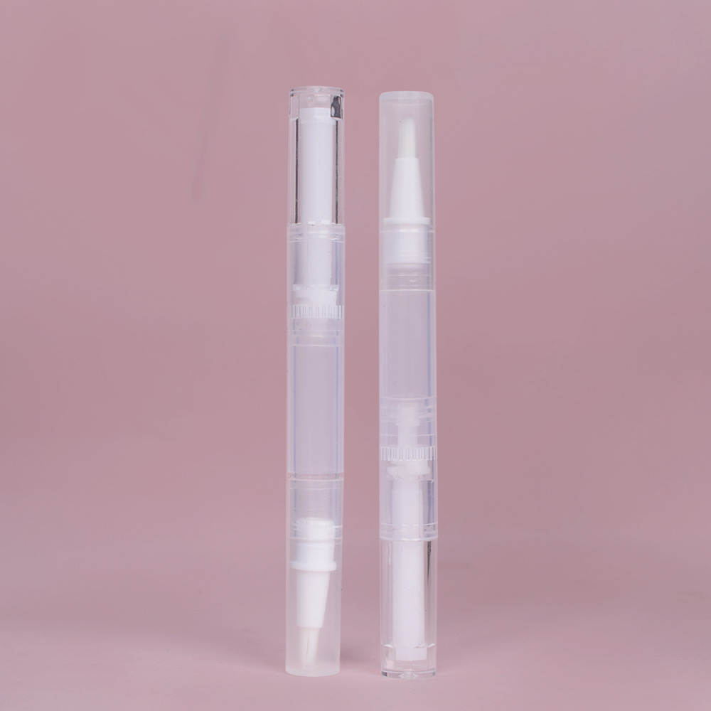 Bolígrafo de subenvasado 2ML, base líquida, bolígrafo giratorio, bolígrafo de belleza blanqueador, cabezal de cepillo, subenvasado cosmético, material de embalaje de viaje
