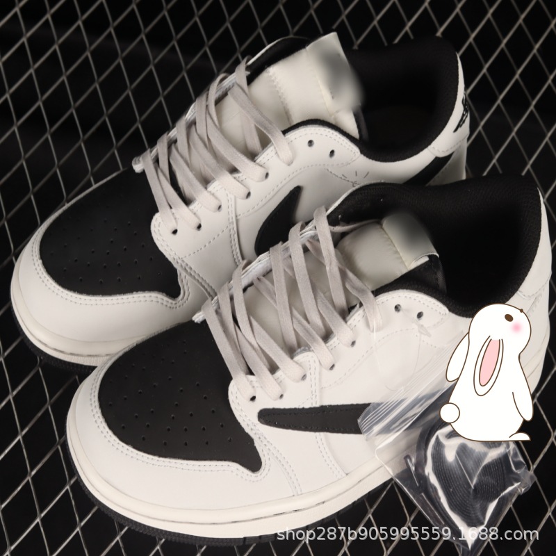 조 1 로우탑 인버티드 흑백 DM7866-866