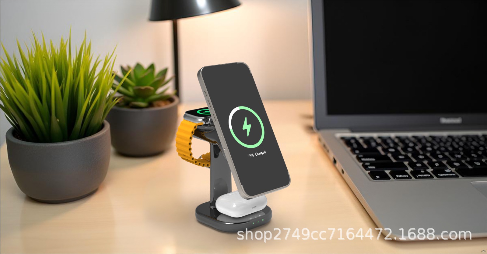 Qi2磁吸无线充适用苹果手机手表AirPods Qi2.2无线充电15W 25W