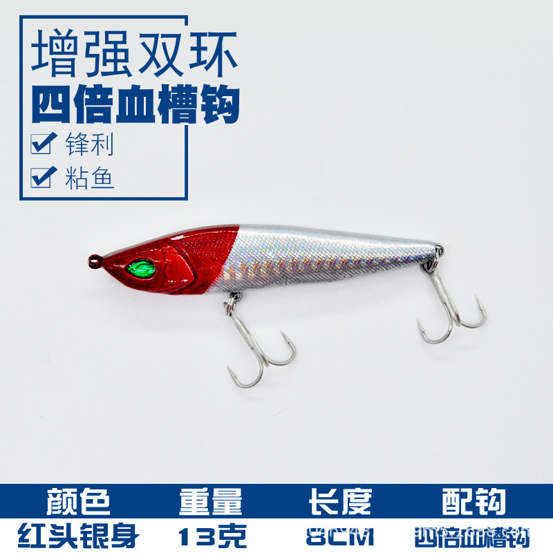 2 Pcs Sinking Minnow Fishing Lures Hard Baits Fresh Water Bass Swimbait Tackle Gear