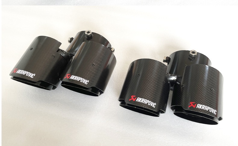 Suitable for Bmw 8 Series Tailpipe G14G15G16 Modification 8 Series 840I Carbon Fiber Tailpipe with Four Exhaust Outlets