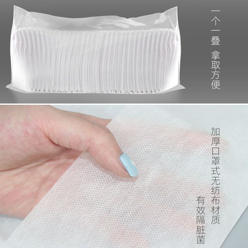 Aumentar el engrosamiento de las fundas de almohada desechables el Salón de belleza del Hotel utiliza 100 telas no tejidas para ventilar y separar las fundas de almohada sucias. image 5