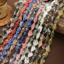 天然石珠串散珠手链diy饰品配件半成品项链水晶配件厂家批发