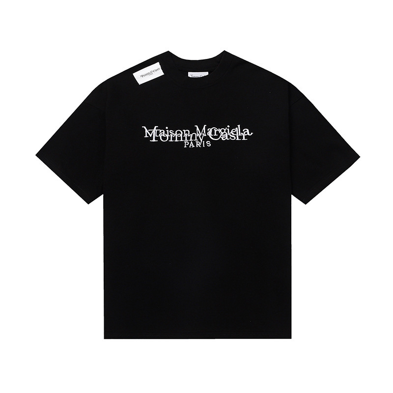 24SS 新デジタルパターンラウンドネックメンズとレディースのトレンディな半袖コットンカジュアル T シャツシリーズ|undefined