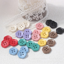现货异形塑料纽扣彩色塑料扣女士服装童装百搭装饰纽扣