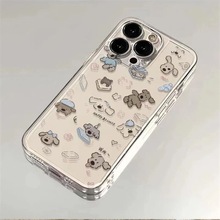 玩耍小狗手机壳适用于苹果iPhone15华为小米OPPO一加vivo荣耀红米