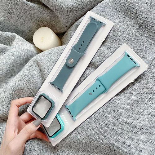 Source factory 38-49 Apple Huawei Samsung watch strap case two-in-one light card strap packaging