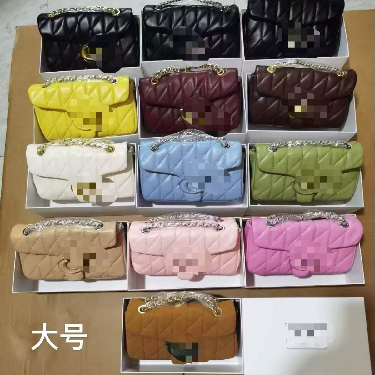 2026 New Model Tabby26 Quilted Dionysus Bag Quilted Chanel-Style Chain Small Square Bag Single Shoulder Underarm Bag Retro