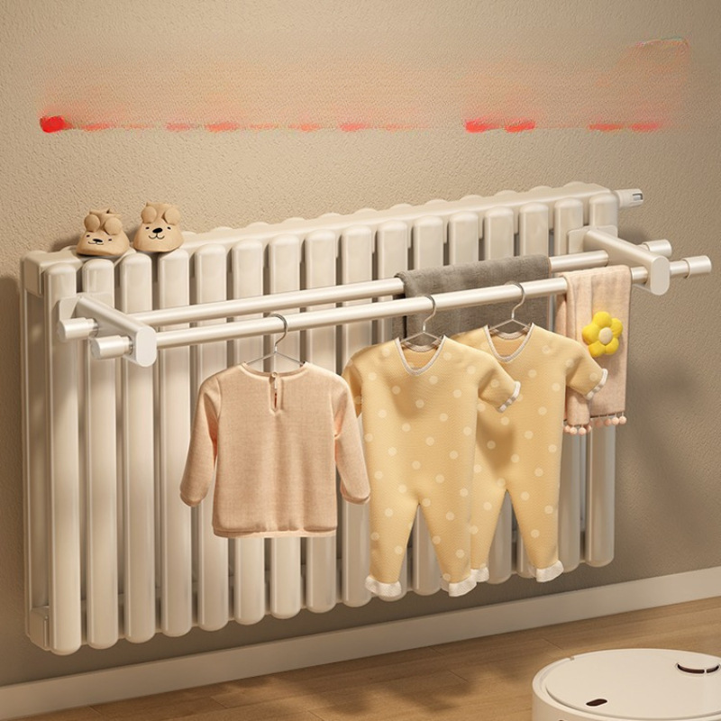 Radiator Drying Rack Special Heating Pipe Top Storage Rack Hanger Hook Household Drying Cool Vibration Tail