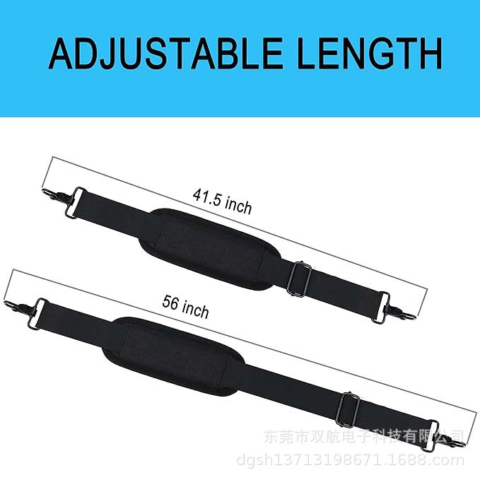 工厂直售尼龙600D防滑电脑肩带可调节替换肩带男女挎包背包垫肩带