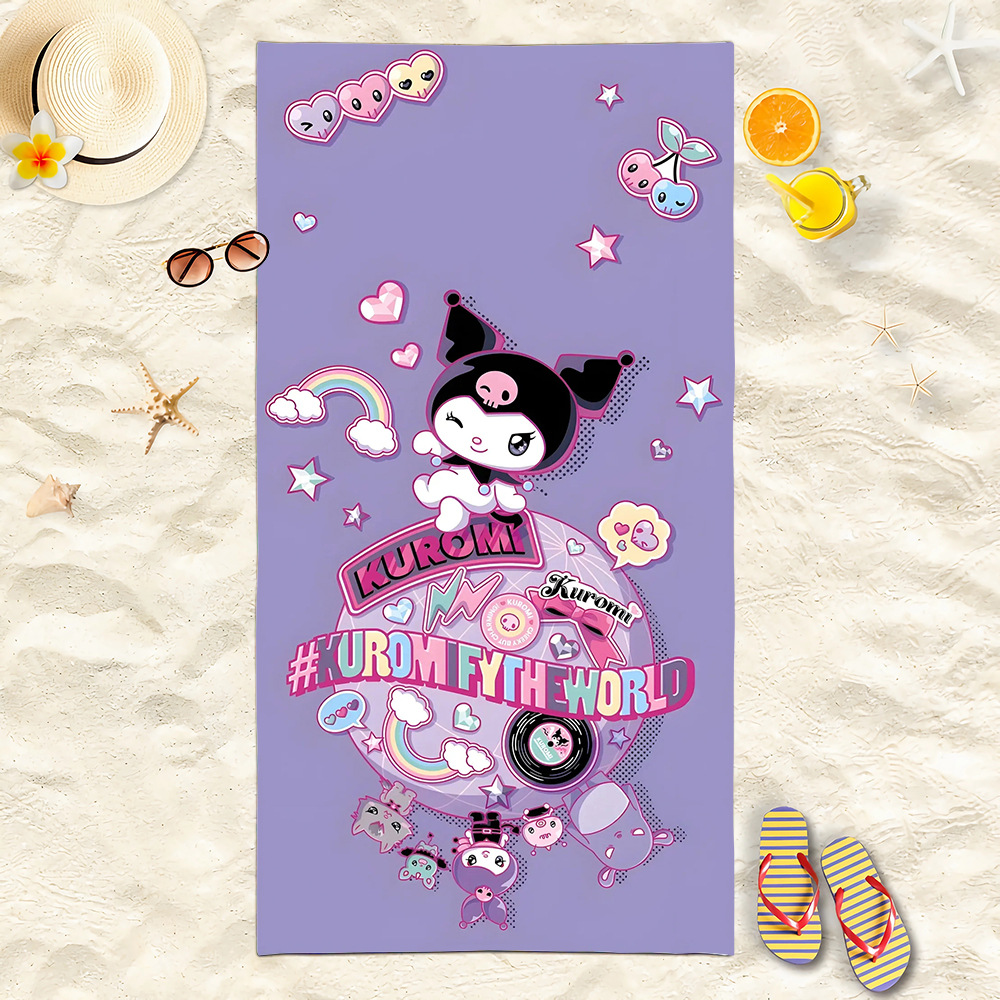 산리오 쿨로 미 목욕 타월 4