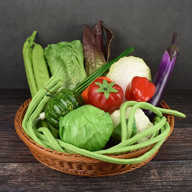 Имитация фруктов и овощей, модель поддельных овощей и фруктов, реквизит для фотографий, магазин, украшение для витрины, детские игрушки, искусственный набор