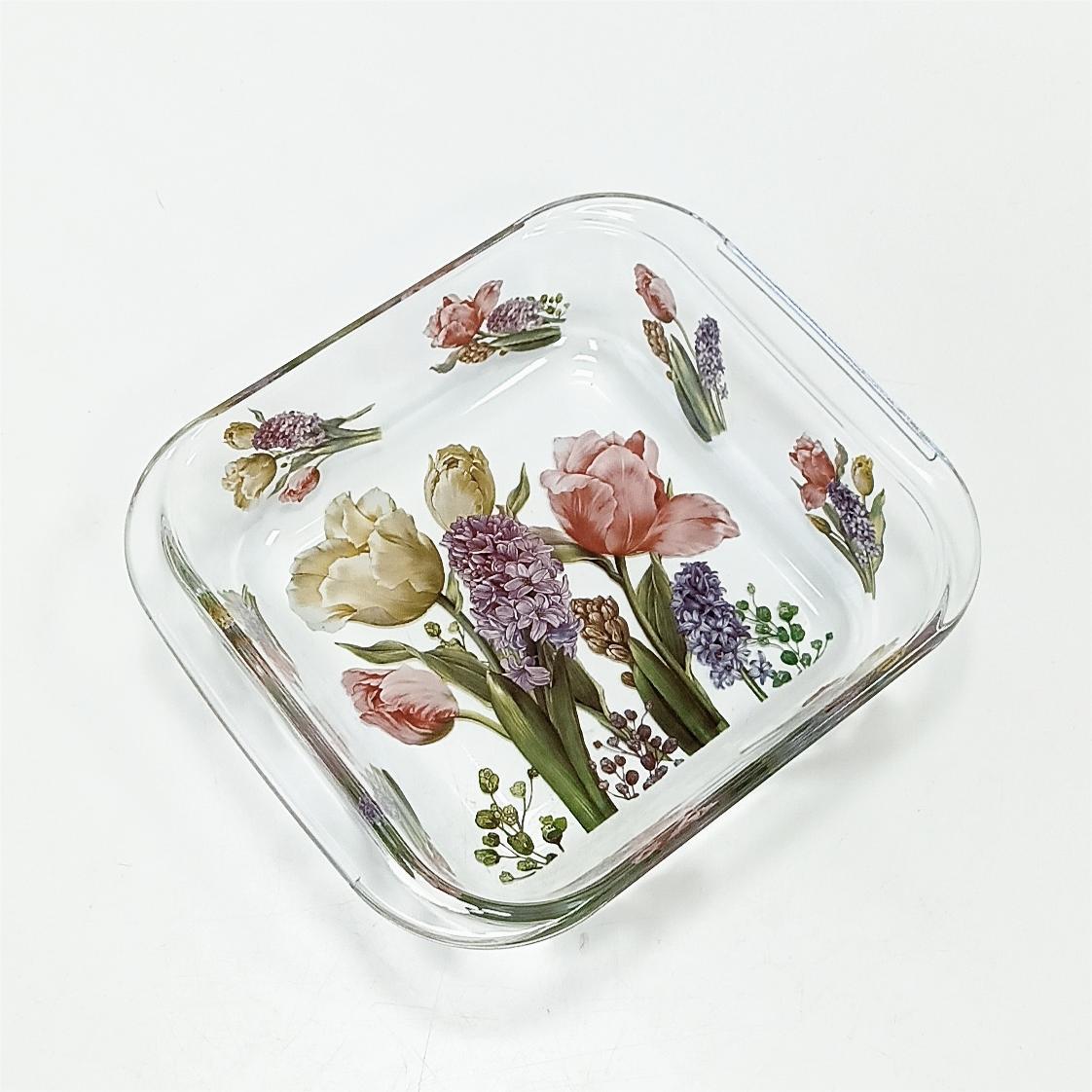 튤립 - 8.5inch 사각 베이킹 팬 (36개/박스)