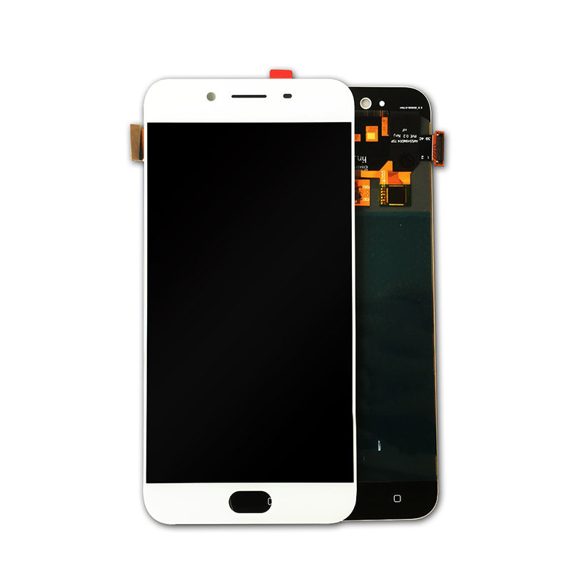La pantalla es adecuada para el conjunto de pantalla OPPOOR9S. Pantalla de cristal líquido con marco integrado dentro y fuera.