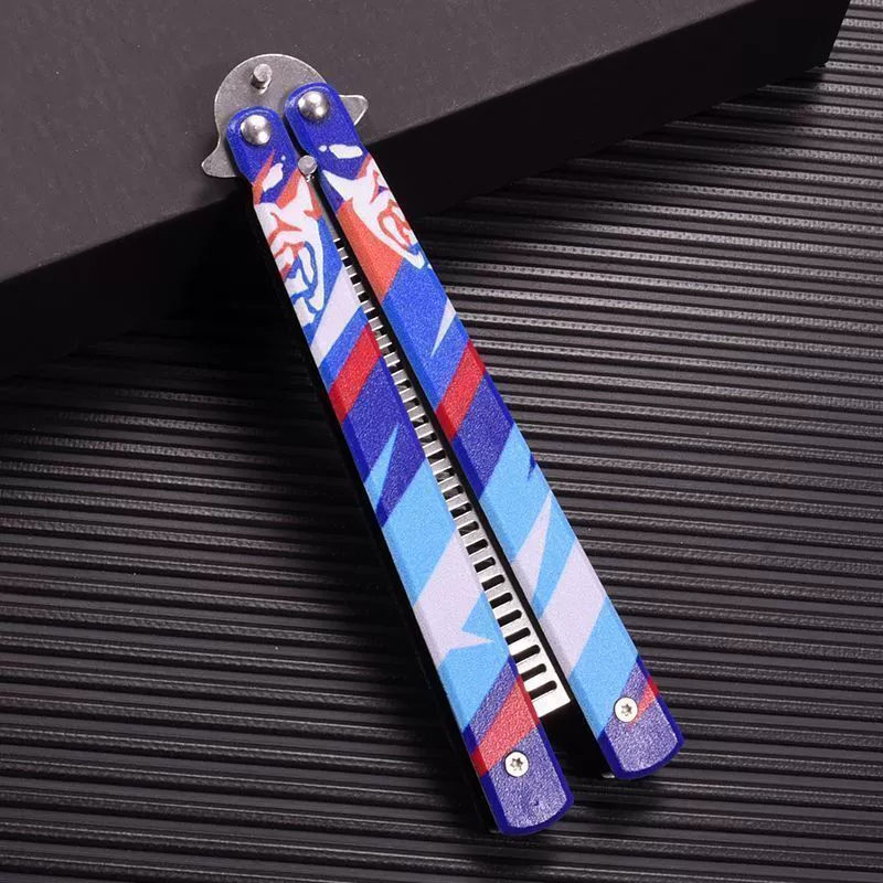Practice Butterfly Comb Trainer, Hand-Swinging Style, Non-Sharp Trainer, 0.11 kg