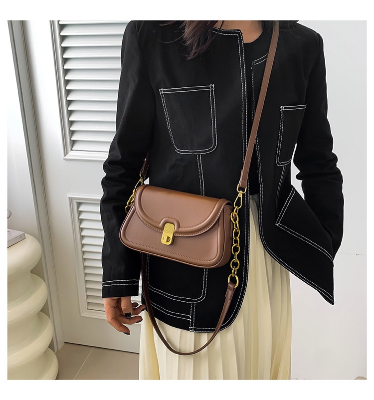 Women's Crossbody Bag Retro Shoulder Bag Small Versatile Handbag_voghion.com