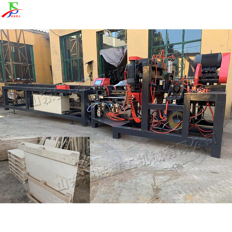 Máquina automática de clavado de muelle de pie CNC Plantilla de corte de clavado máquina todo en uno máquina de muelle de bandeja de múltiples capas