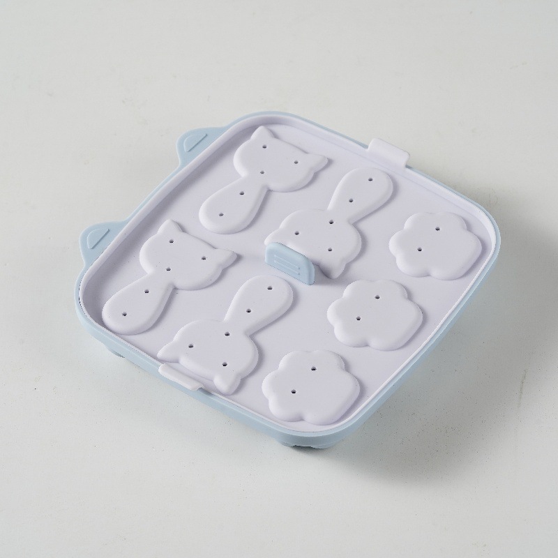 Gray blue-kitten sausage mold