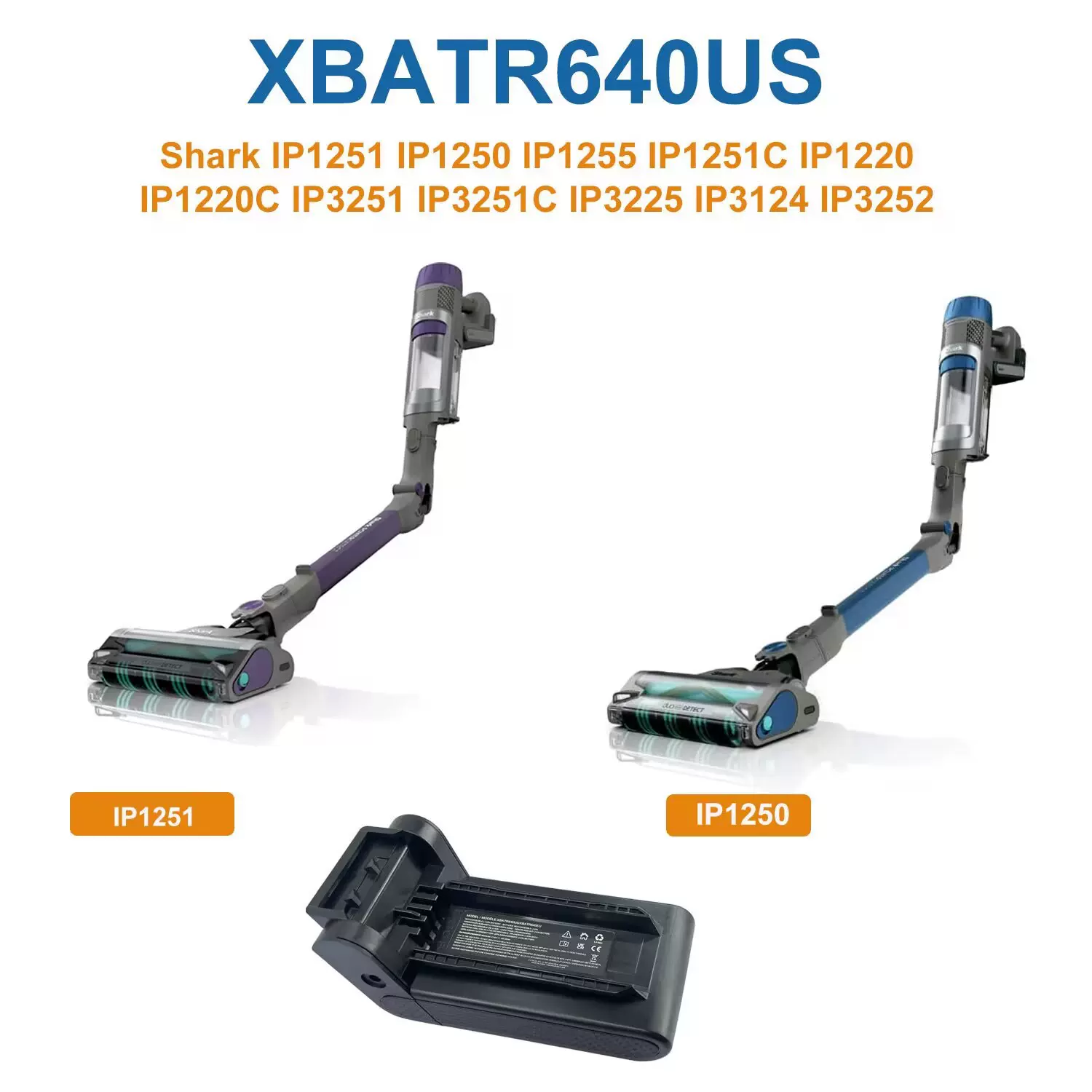 适用于鲨客/Shark XBATR640 XBATR640US XBATR640EU 替代电池