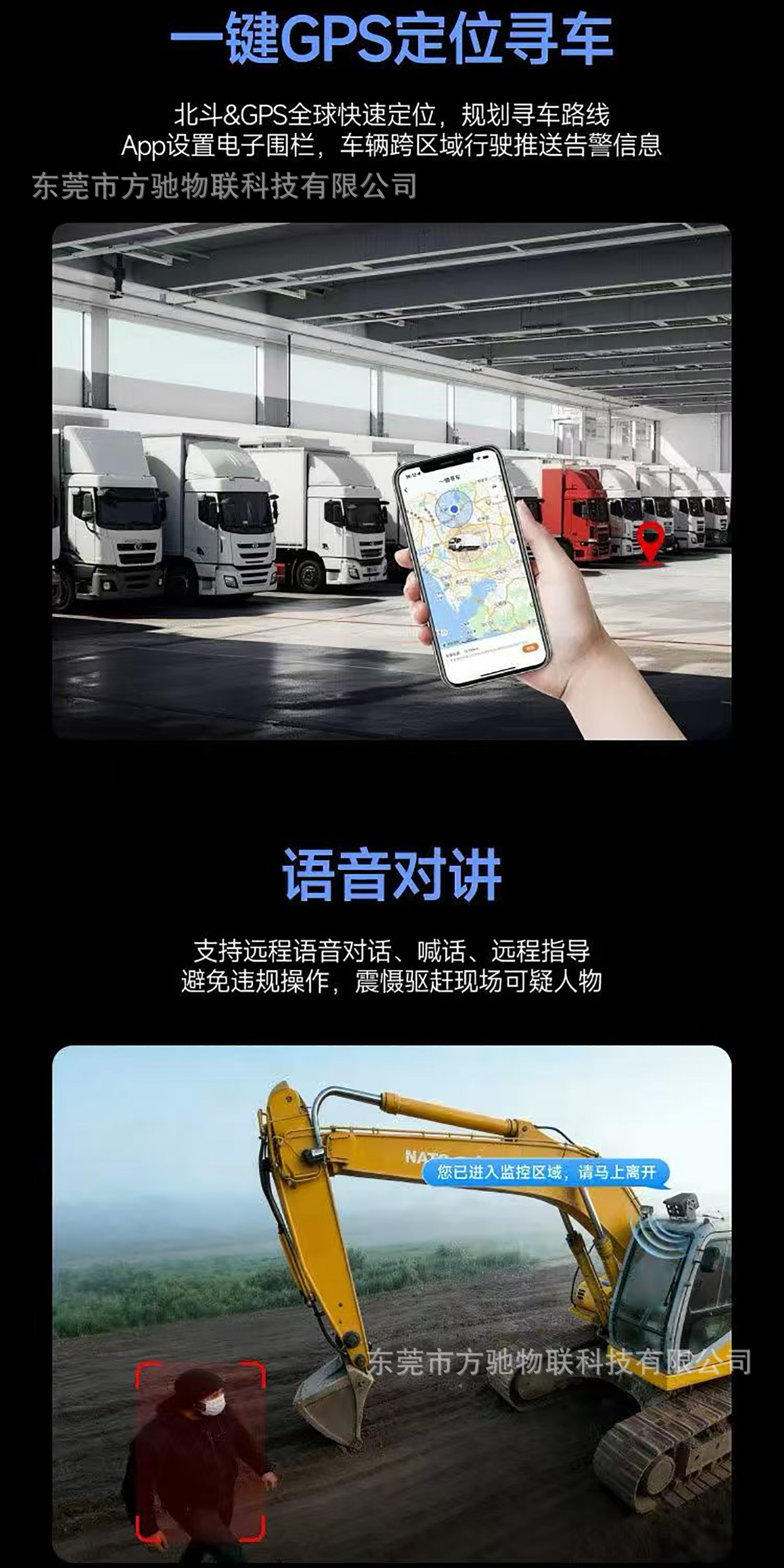 4G camera for buses and trucks, remote anti-oil theft warning, parking monitoring camera, GPS tracking