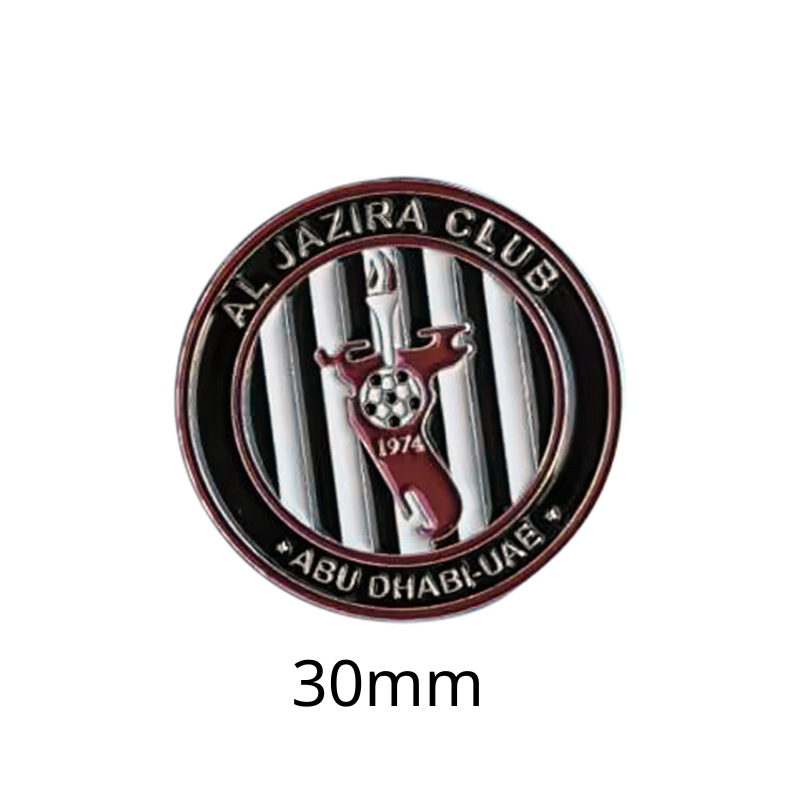 Insignias metálicas transfronterizas, pegatinas para teléfonos móviles, broches, Copa Mundial, Liga de Campeones, club de fútbol, insignias del Real Madrid, insignias del Liverpool al por mayor