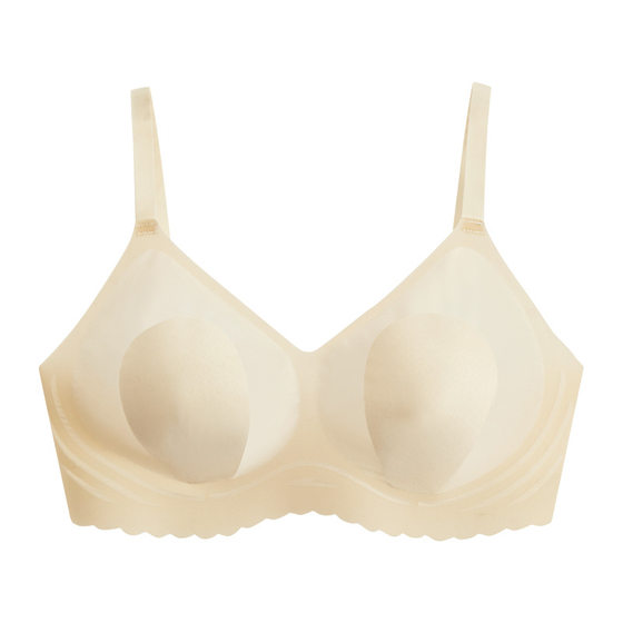 Seamless Underwear Women's summer big chest small push up wireless bra sports beauty back bra rabbit ears seamless bra