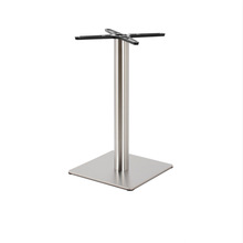 定制金属不锈钢桌脚餐台支架腿奶茶店咖啡厅吧台五金底座加厚承重