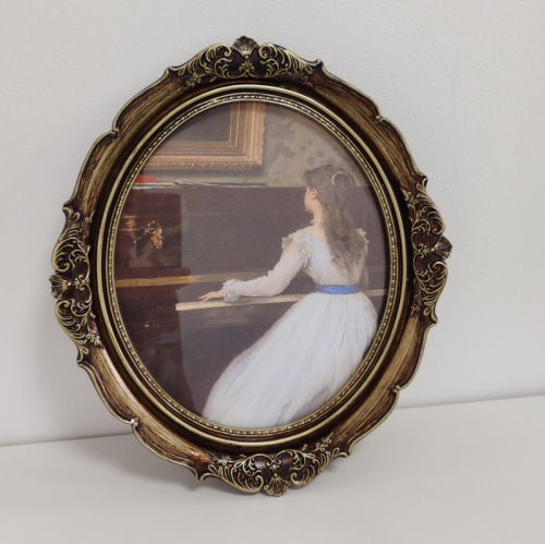 Retro decorative painting European and medieval living room background wall combination French table setting wall entrance hall restaurant mural